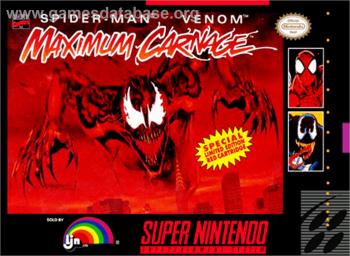 Cover Spider-Man & Venom - Maximum Carnage for Super Nintendo